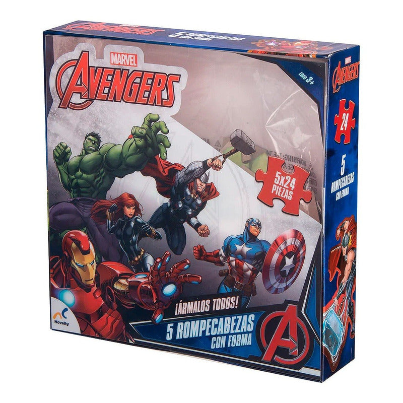 Rompecabezas Con Forma De Los Avengers  Novelty®mod.jca-3120