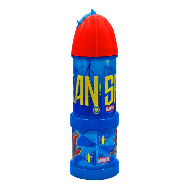 Botella De Agua Con Compartimento Diseño Infantil