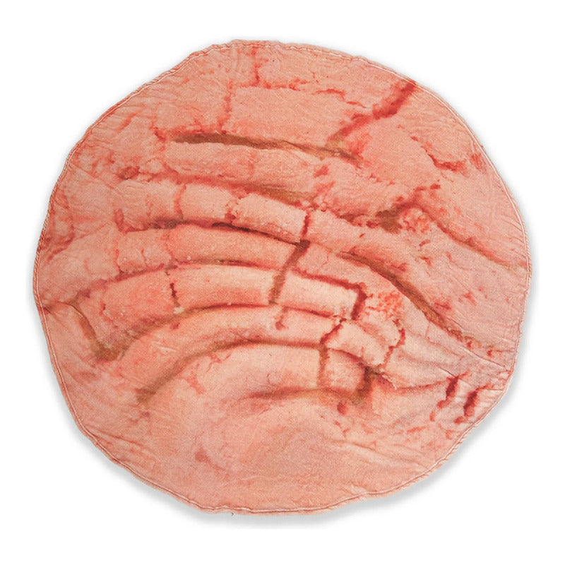 Frazada Divertida Circular Suave Marca Providencia® Rosa Concha Fresa