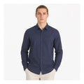 Camisa Lino Regular Fit Para Hombre Mod. Le2601 Roosevelt® Marino Lisa M