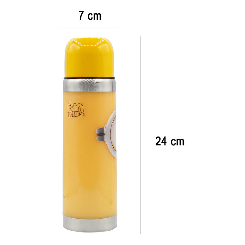 Termo Térmico Diseños Animados 430 Ml Modelos Varios