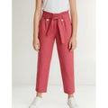 Pantalón Cropped Con Moño En Tencel Mod.6583 Marca Mayoral® Rosa Chicle Liso 14