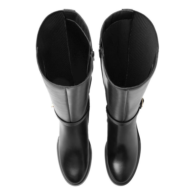 Bota Alta Tacón 7.5cm Para Mujer Mod.130303 Marca Flexi®