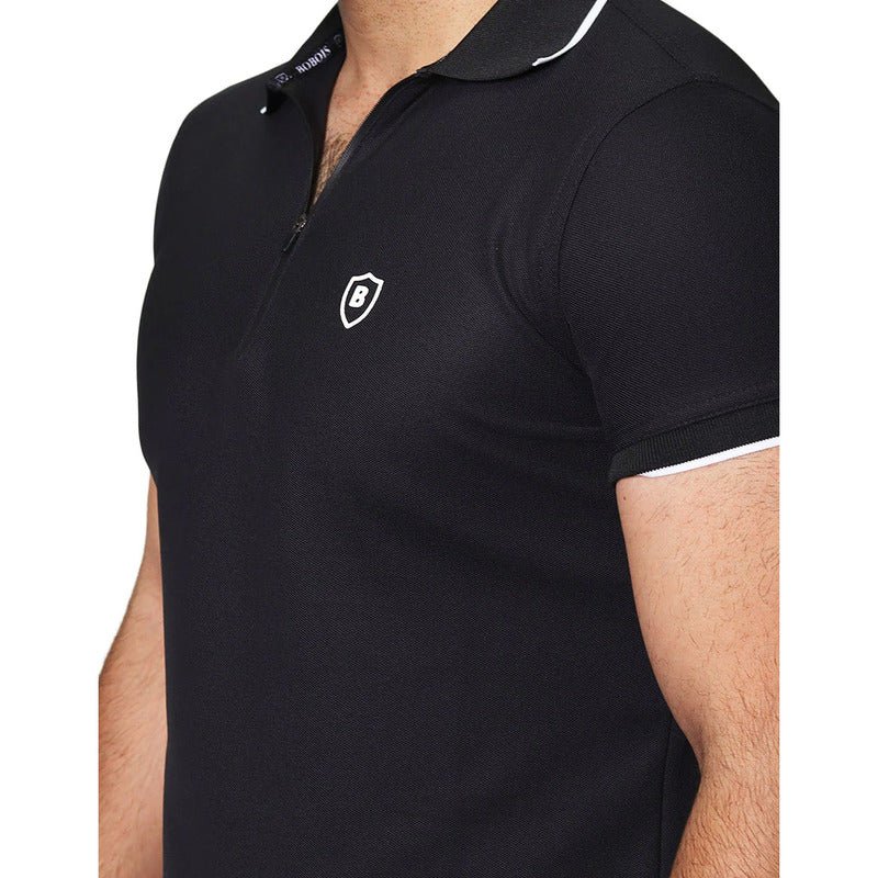 Playera Polo Para Hombre Mod. A41413 Marca Bobois®
