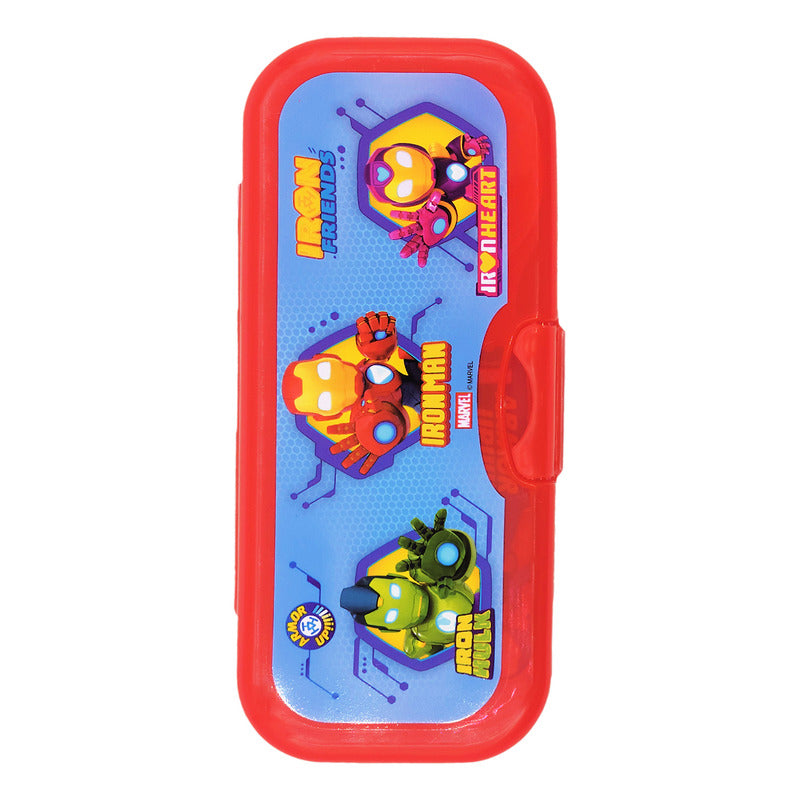 Juego De Cubiertos De Plástico Con Estuche Diseños Infantil