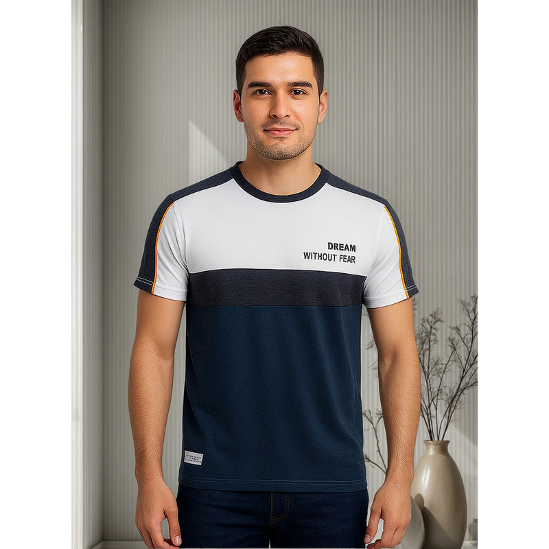 Playera De Hombre Casual Diseños Marca Silver Plate®