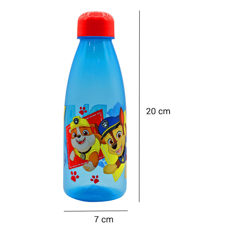 Botella De Agua De Taparrosca 500ml Diseño Infantil