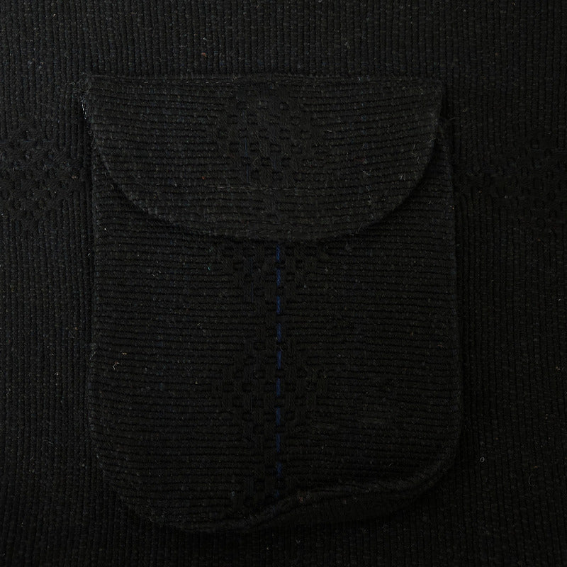 Mochila Artesanal Tejida Tipo Morral Con Bolsillo Frontal 10kg