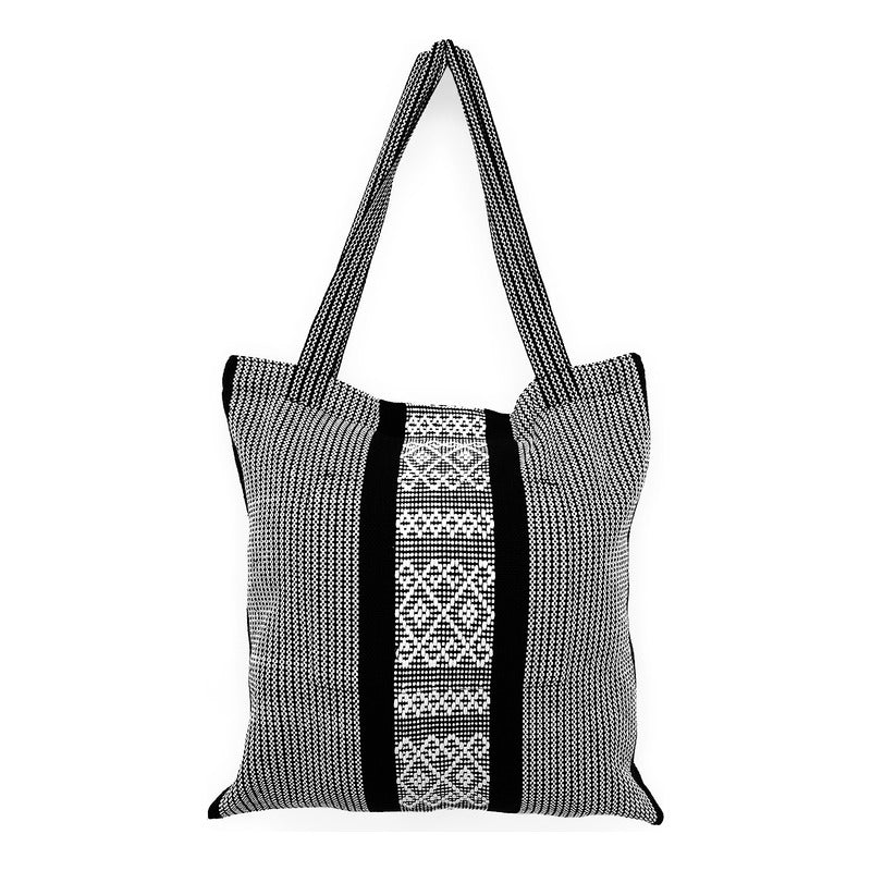 Bolsa Artesanal Mexicana Tipo Tote Bag Para Mujer 45x45cm