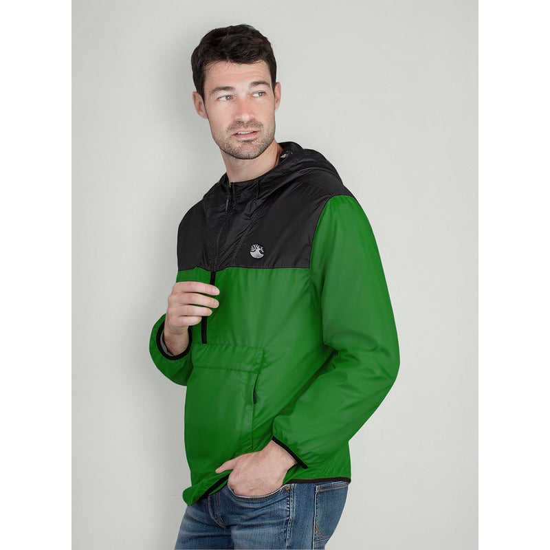Chamarra Rompevientos Empacable Cw80 Marca Greenlander®