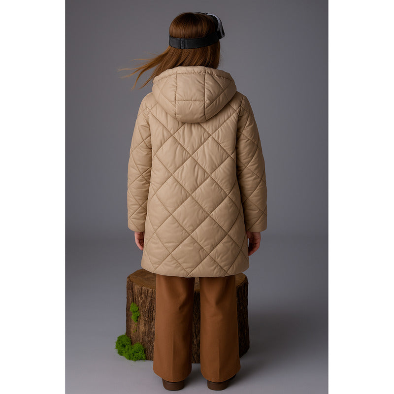 Chamarra Larga Con Forro Interior Afelpado Mod.7432 Mayoral®