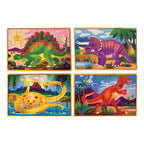 Rompecabezas Bandai De Dinosaurios En Caja Multicolor