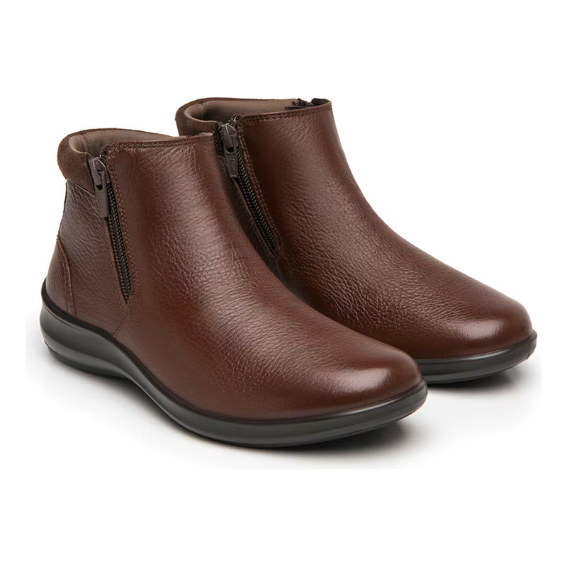 Botín Con Doble Cierre Para Dama Mod.25913 Marca Flexi®