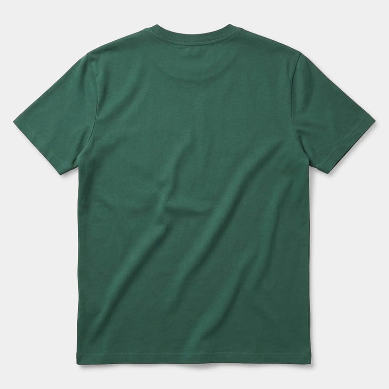 Playera Casual Holgada Para Hombre Tish-le2519 Roosevelt® Verde Oscuro California Eg Lisa