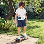 Conjunto Para Niño Short Y Playera Mod.3605 Marca Mayoral® Marino Lisa 8 Años