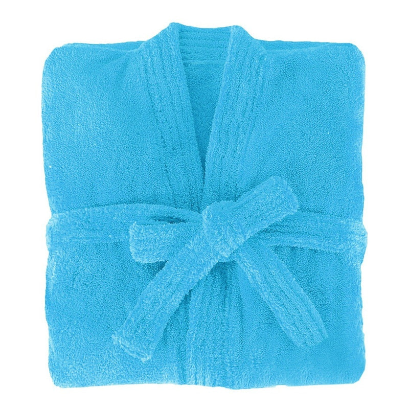 Bata De Baño Unisex Absorbente Unitalla Tela Suave Ligera