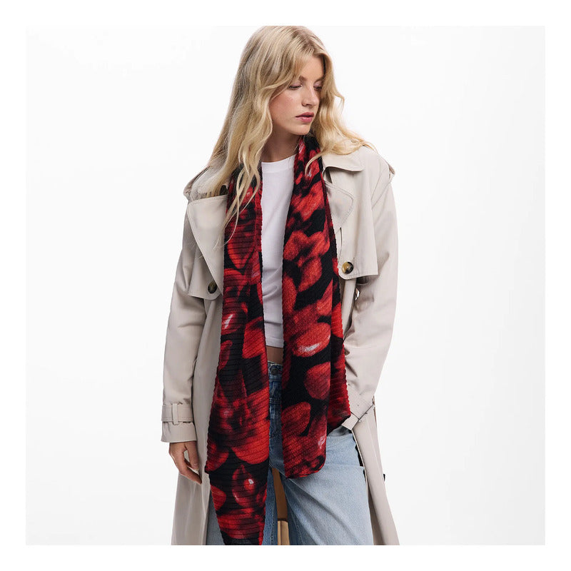 Pashmina Ligera Suave Casual Para Mujer Marca Desigual® Multicolor 25wawa17/2000 Unitalla