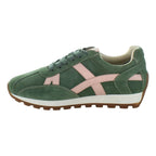 Tenis Casual De Gamuza Para Dama Mod.l1126213 Marca Levís® Verde Gamuza 25.5 Mx