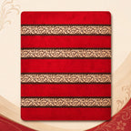 Cobertor Ligero Micrograbado 1.80x2.10m Providencia® Premium Delta 1 Kg Rojo