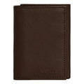 Billetera De Hombre Trifold Wallet 87524-0061 Marca Levi's® Marrón Liso