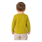 Playera Casual Para Bebé Mod.2015 Marca Mayoral® Aguacate Perrito 24 Meses Lisa