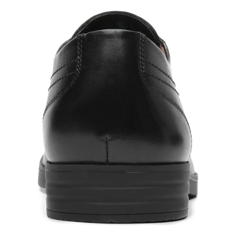 Zapato Derby Hombre Piel Semiformal Confort M.423201 Flexi® Negro Lisa 25,5 Mx
