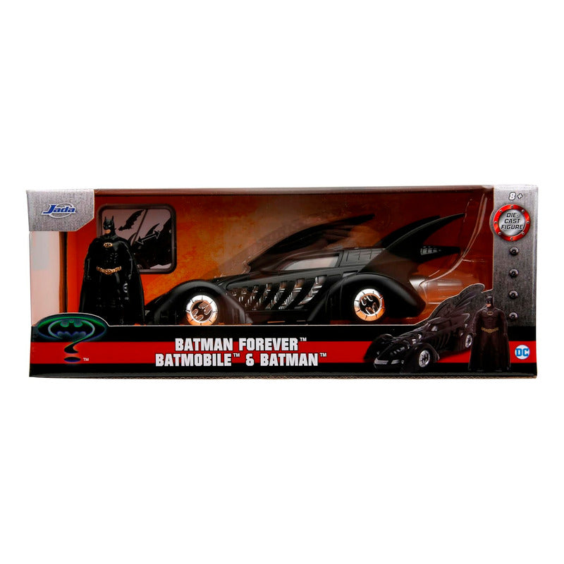 Batimovil & Batman Juguete De Plastico Mod. 98036 Batman Negro