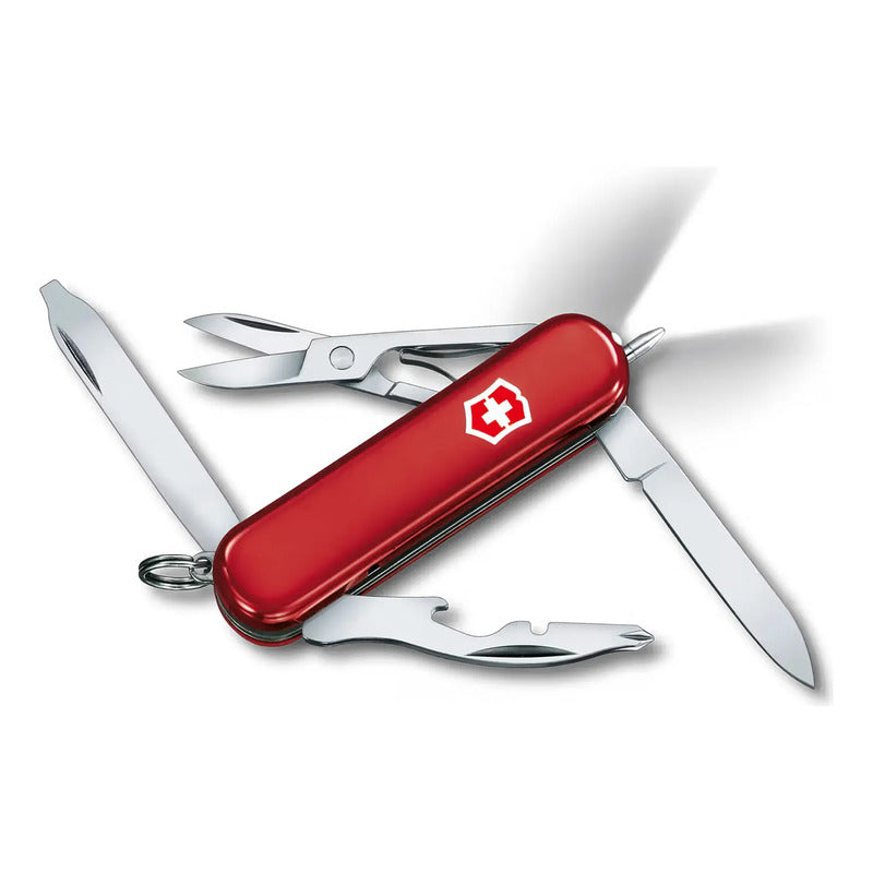 Navaja De Bolsillo 0.6366 Midnite Manager Red Victorinox® Rojo