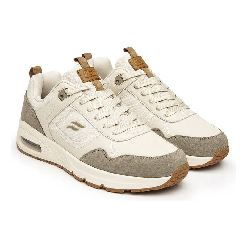 Tenis Con Cápsula De Aire Para Hombre 422401 Marca Flexi®