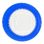 Vajilla Redonda De Porcelana 16pz 4 Personas Love&lemons® Azul