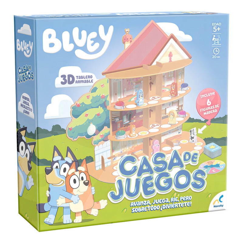 Juego De Mesa Bluey Casa De Juegos Novelty