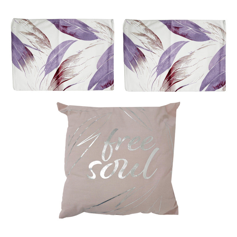 Set De Edredon Qs/mat Comforter 2.25x2.35m Marca Vianney®