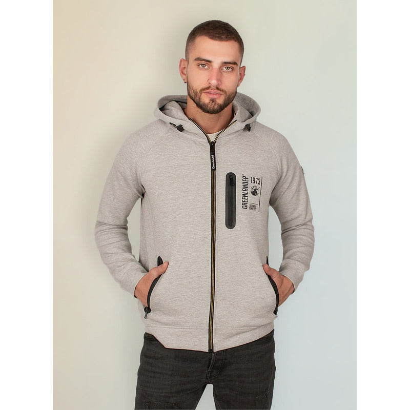 Sudadera Con Capucha Para Hombre Cw86-sud7003 Greenlander®