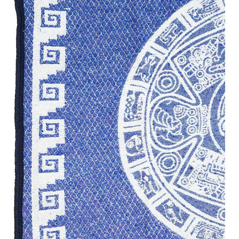 Jorongo Gaban Artesanal Mexicano Colores Calendario Lavanda Calendario Xg