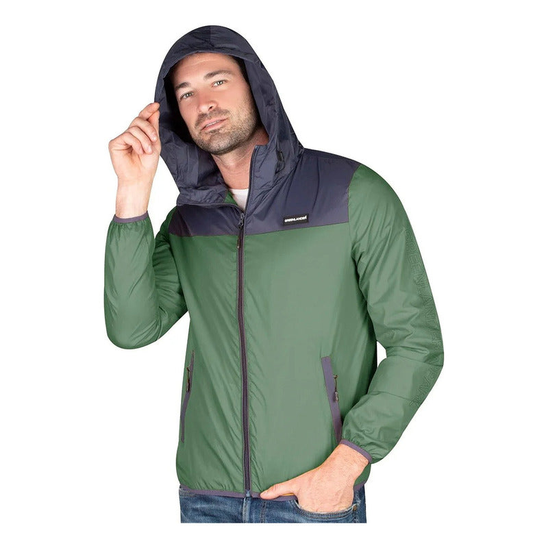 Chamarra Rompevientos Empacable Cw80 Marca Greenlander®