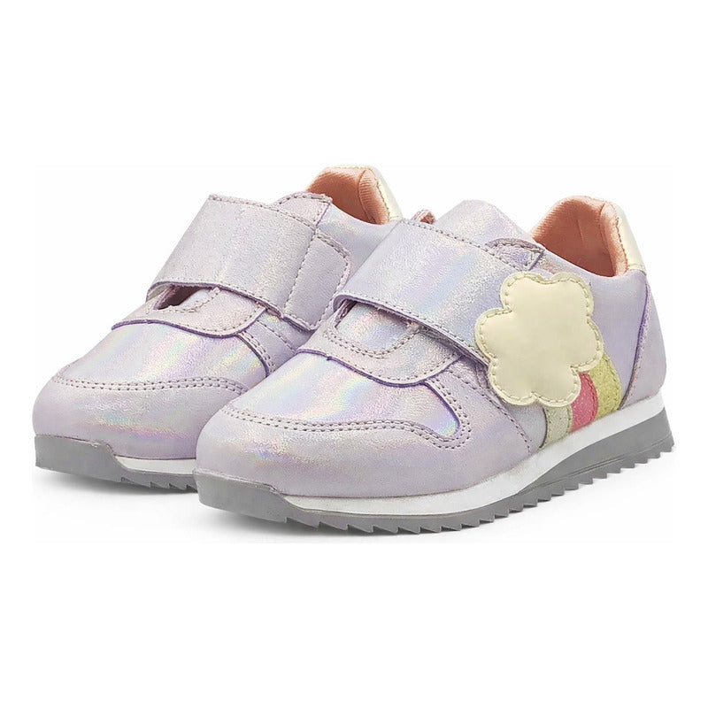 Tenis De Niña Mod.28953 Marca Mini Burbujas®