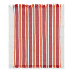 Servilleta De Cocina Multiusos Tejida 45 X 55cm Rojo Rayas
