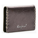 Monedero Pequeño Para Mujer Mod. 25wayp38/9067 Desigual® Gris Metalizado