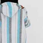 Suéter Poncho Canguro Artesanal Hoodie Acrilico Colores