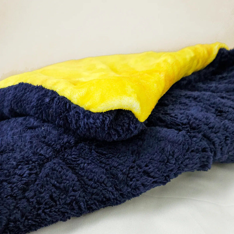 Cobertor Borrega Individual Futbol 1.50x2.00m Providencia® América 1 Kg Multicolor