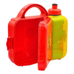 Lonchera Infantil De Plástico Con Botella Diseños Varios