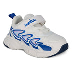 Tenis Para Niño Mod.205200b Marca Coqueta Y Audaz® Blanco 16 Mx Lisa