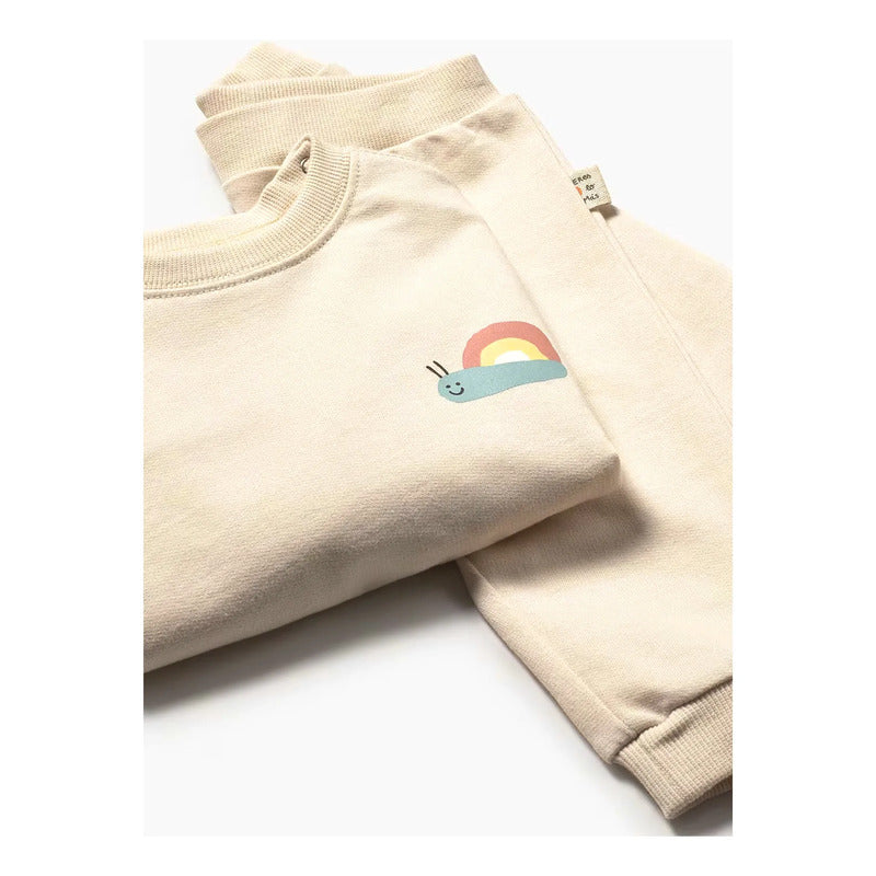 Conjunto De Algodón Unisex Recién Nacido Mod.1898 Mayoral® Beige 1-2 M