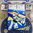 Cobertor Ligero Super Suave Matrimonial Diseños Providencia® Buzz Lightyear 850 G Multicolor