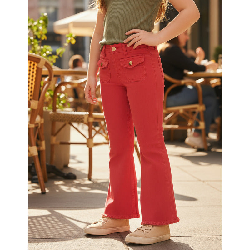 Pantalón Acampanado Para Niña Mod.6579 Marca Mayoral®