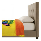 Cobertor Borrega Matrimonial 1.80x2.2m Infantil Providencia® Color Multicolor Diseño De La Tela Crayola 2 Kg