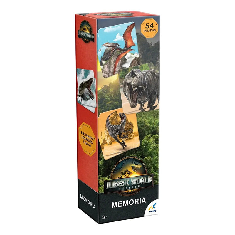 Juego De Memoria Jurassic Worl Jca-4757 Marca Novelty®