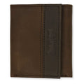 Billetera Trifold Para Hombre Mod.87524-0088 Marca Levi's® Marrón Liso
