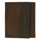Billetera Trifold Para Hombre Mod.87524-0088 Marca Levi's® Marrón Liso