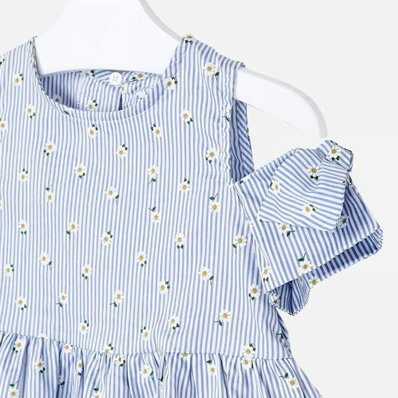 Blusa Floreada Para Niña Mod.3184 Marca Mayoral®